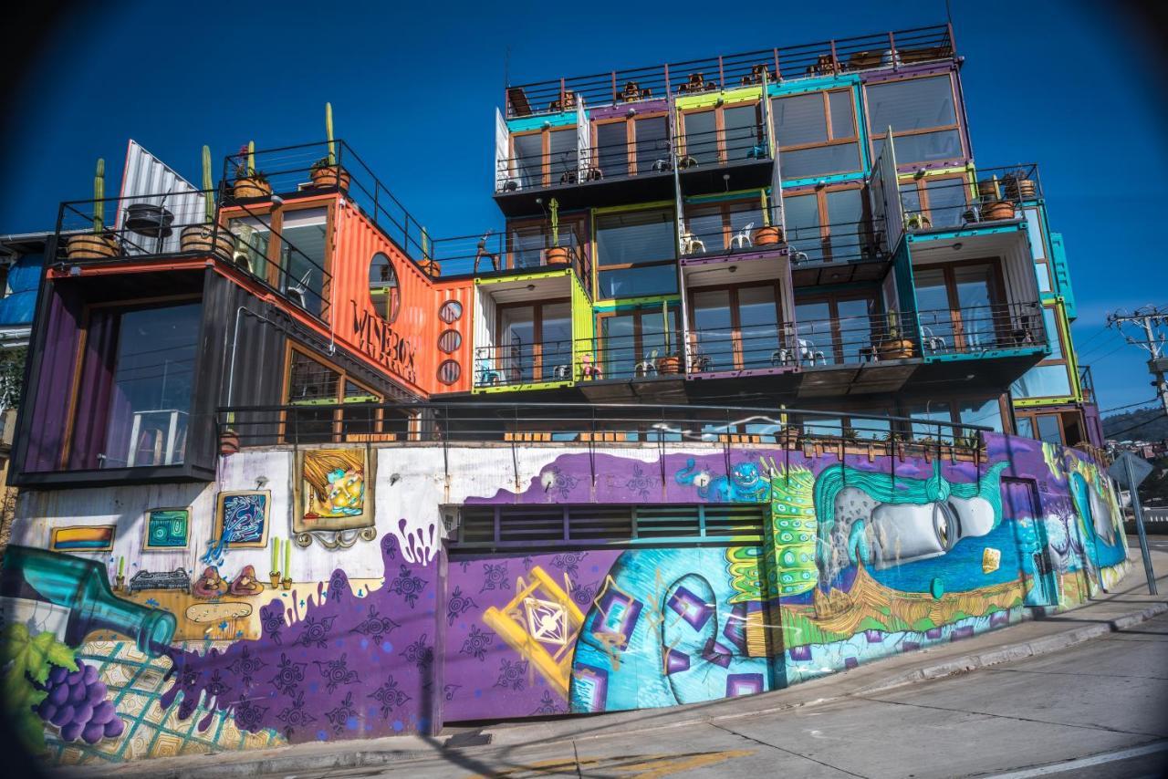 Hotel Winebox Valparaiso Bagian luar foto