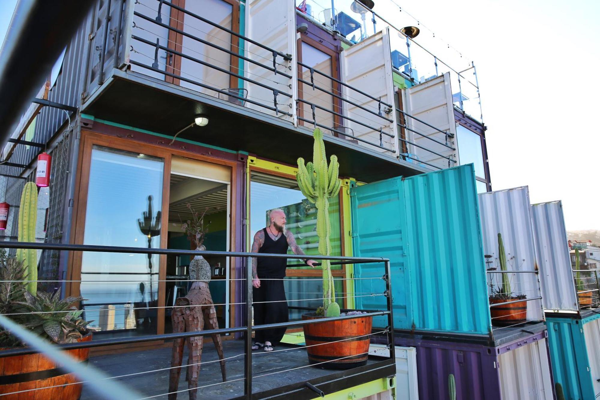 Hotel Winebox Valparaiso Bagian luar foto
