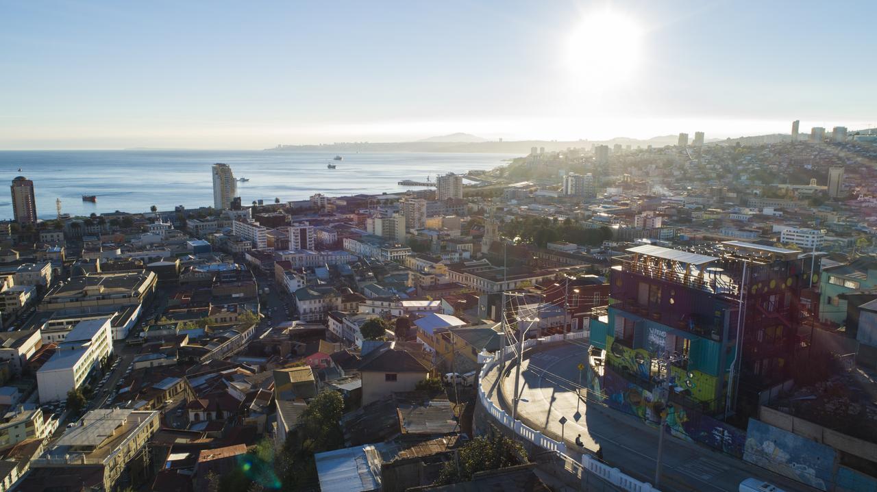 Hotel Winebox Valparaiso Bagian luar foto