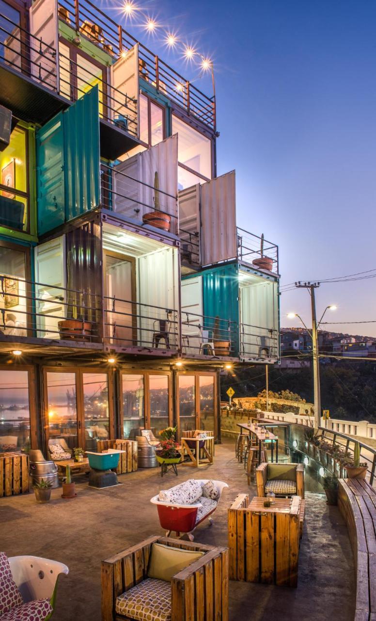 Hotel Winebox Valparaiso Bagian luar foto