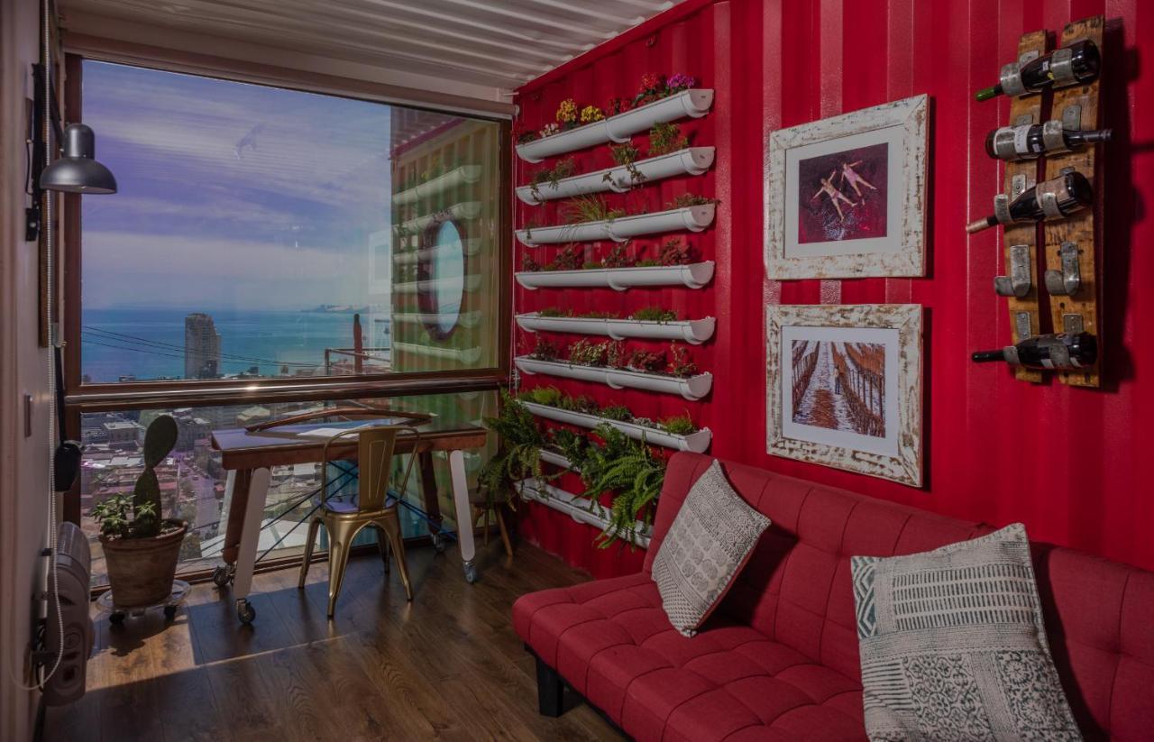 Hotel Winebox Valparaiso Bagian luar foto