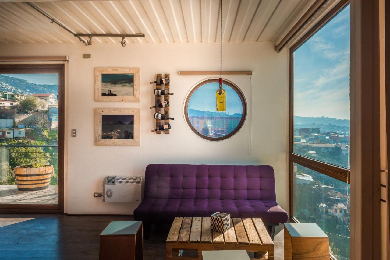 Hotel Winebox Valparaiso Bagian luar foto