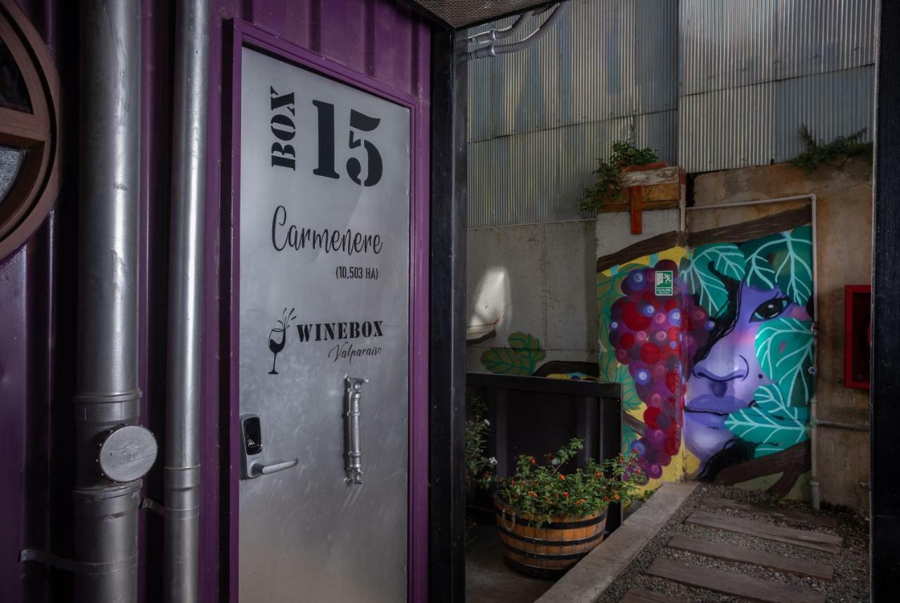 Hotel Winebox Valparaiso Bagian luar foto