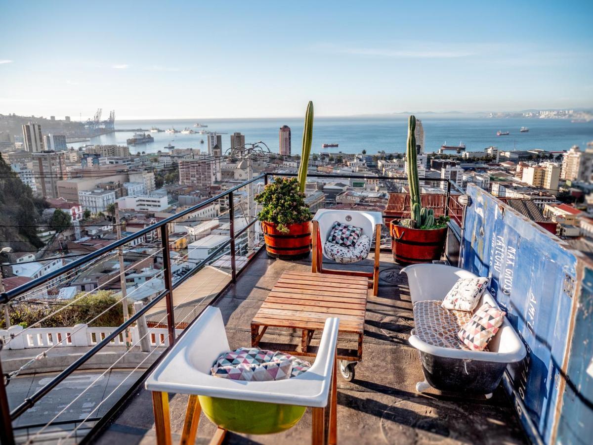 Hotel Winebox Valparaiso Bagian luar foto